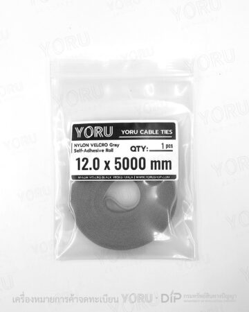 YORU สายรัดตีนตุ๊กแกแบบม้วน Model YR5K0-12HCA