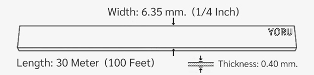 YORU สายรัดสแตนเลส Model YR30K-14SRL