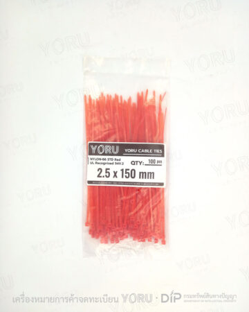 YORU เคเบิ้ลไทร์ Model YR150-03CLR