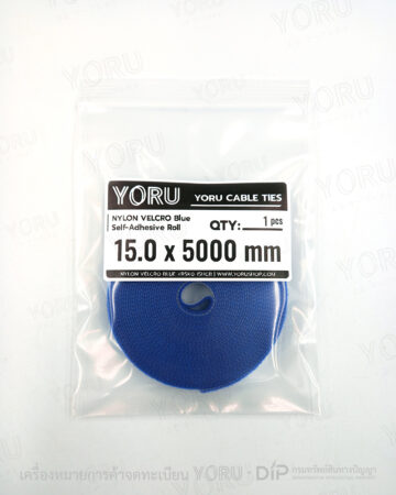 YORU สายรัดตีนตุ๊กแกแบบม้วน Model YR5K0-15HCB