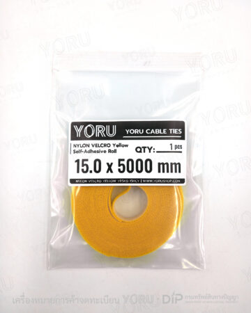 YORU สายรัดตีนตุ๊กแกแบบม้วน Model YR5K0-15HCY