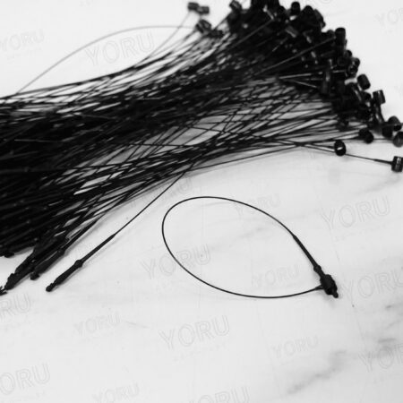 สายรัดหนวดกุ้ง YORU สีดำ (Black) หัวกระบอก ทุกขนาด
